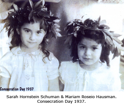 Sarah Hornstein Schuman and Mariam Roseio Hausman