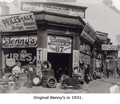 Original Benny's in 1931